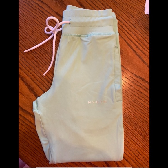 NVGTN Pants - NVGTN seafoam green joggers